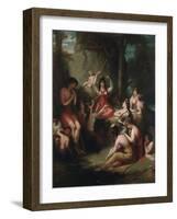 Comus Listening to the Incantations of Circe, 1831-Henry Howard-Framed Giclee Print