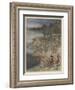 Comus, Milton, Fairies-Arthur Rackham-Framed Art Print