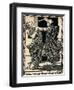 Comyn Stabbed by Bruce, 1902-Patten Wilson-Framed Giclee Print