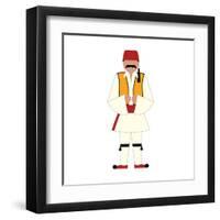 Con from Athens-Tosh-Framed Art Print