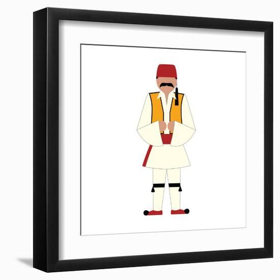 Con from Athens-Tosh-Framed Art Print