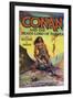 Conan and the Death Lord of Thanza, 1997, USA-null-Framed Giclee Print