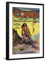 Conan and the Death Lord of Thanza, 1997, USA-null-Framed Giclee Print