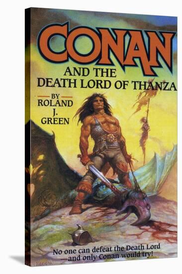 Conan and the Death Lord of Thanza, 1997, USA-null-Stretched Canvas