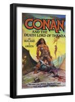 Conan and the Death Lord of Thanza, 1997, USA-null-Framed Giclee Print