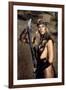 Conan le barbare Conan the Barbarian by John Milius with Sandahl Bergman, 1982 (photo)-null-Framed Photo