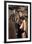 Conan le barbare Conan the Barbarian by John Milius with Sandahl Bergman, 1982 (photo)-null-Framed Photo