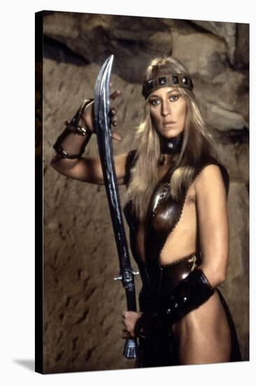 Conan le barbare Conan the Barbarian by John Milius with Sandahl Bergman, 1982 (photo)-null-Stretched Canvas