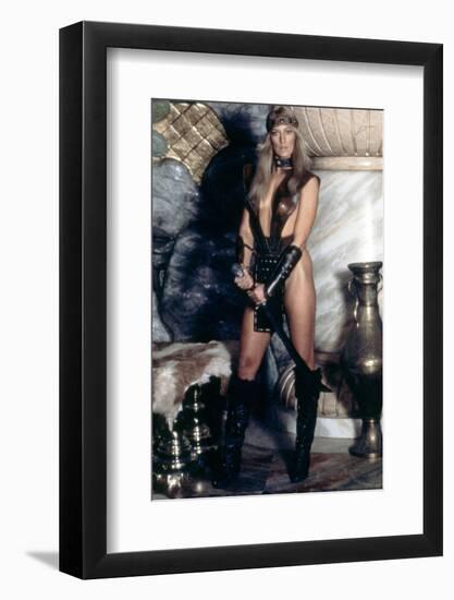 Conan le barbare Conan the Barbarian by John Milius with Sandahl Bergman, 1982 (photo)-null-Framed Photo