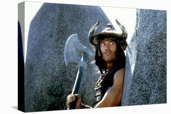 CONAN THE BARBARIAN, 1982 directed by JOHN MILIUS (photo)-null-Stretched Canvas