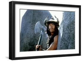 CONAN THE BARBARIAN, 1982 directed by JOHN MILIUS (photo)-null-Framed Photo