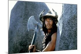 CONAN THE BARBARIAN, 1982 directed by JOHN MILIUS (photo)-null-Mounted Photo