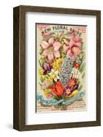 Conard & Jones Floral Guide-null-Framed Art Print