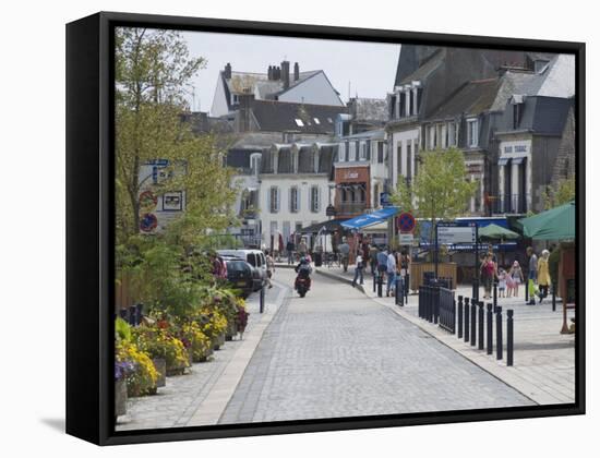 Concarneau, Southern Finistere, Brittany, France, Europe-Amanda Hall-Framed Stretched Canvas