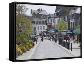 Concarneau, Southern Finistere, Brittany, France, Europe-Amanda Hall-Framed Stretched Canvas