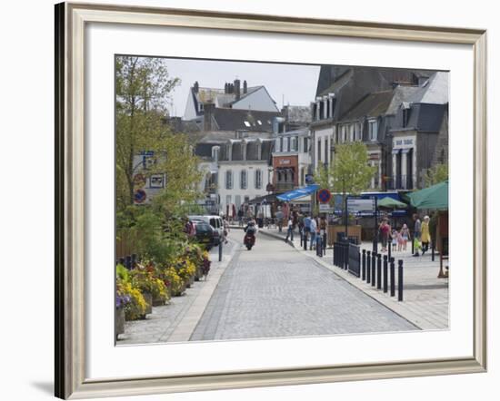 Concarneau, Southern Finistere, Brittany, France, Europe-Amanda Hall-Framed Photographic Print