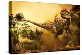 Concavenator Was a Theropod Dinosaur from the Early Cretaceous Period-null-Stretched Canvas