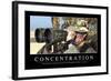 Concentration: Citation Et Affiche D'Inspiration Et Motivation-null-Framed Photographic Print