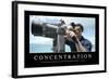 Concentration: Citation Et Affiche D'Inspiration Et Motivation-null-Framed Photographic Print