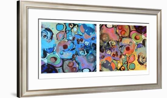 Concentric Circles-Julian Corvin-Limited Edition Framed Print