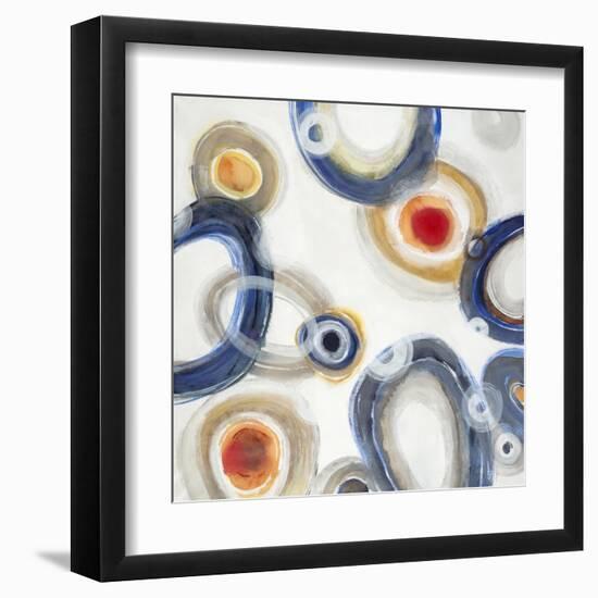 Concentric Circles-Liz Jardine-Framed Art Print