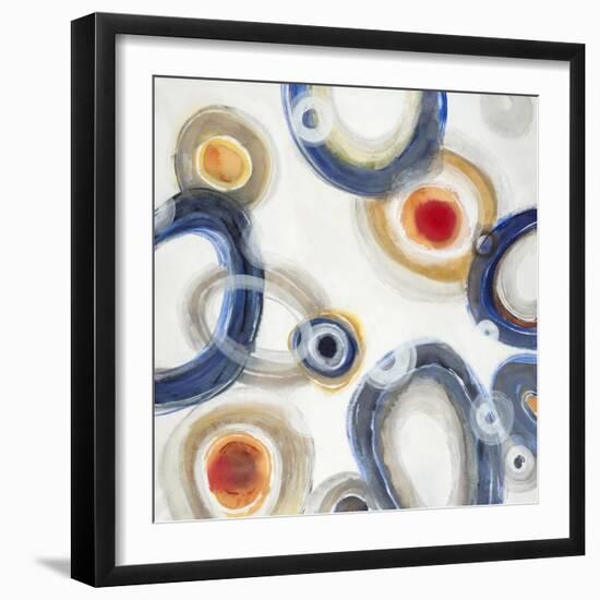 Concentric Circles-Liz Jardine-Framed Art Print