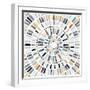 Concentric Tones I-Victoria Barnes-Framed Art Print