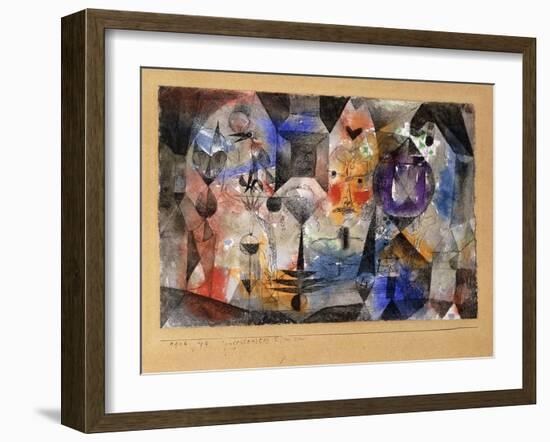 Concentrierter Roman-Paul Klee-Framed Giclee Print