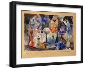 Concentrierter Roman-Paul Klee-Framed Giclee Print