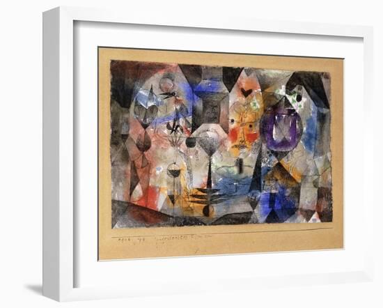 Concentrierter Roman-Paul Klee-Framed Giclee Print