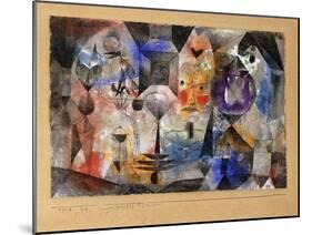 Concentrierter Roman-Paul Klee-Mounted Giclee Print