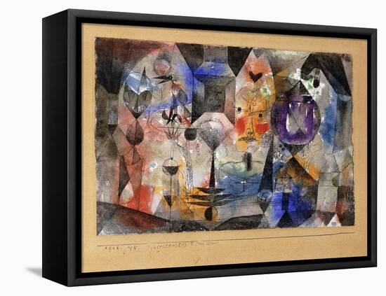 Concentrierter Roman-Paul Klee-Framed Stretched Canvas