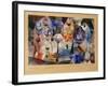 Concentrierter Roman-Paul Klee-Framed Giclee Print