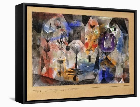 Concentrierter Roman-Paul Klee-Framed Stretched Canvas