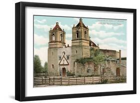 Concepcion de Acuna Mission, San Antonio, Texas-null-Framed Art Print