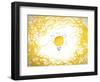 Concept of Idea and Innovation with Wool Ball-Federico Caputo-Framed Art Print