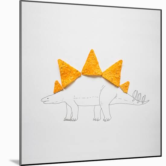Conceptual Dinosaur-Cintascotch-Mounted Photographic Print