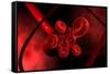 Conceptual Image of a Blood Vessel-null-Framed Stretched Canvas
