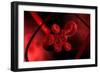 Conceptual Image of a Blood Vessel-null-Framed Premium Giclee Print