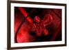 Conceptual Image of a Blood Vessel-null-Framed Art Print