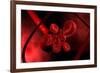 Conceptual Image of a Blood Vessel-null-Framed Art Print