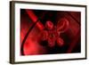 Conceptual Image of a Blood Vessel-null-Framed Art Print