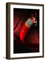 Conceptual Image of a Blood Vessel-null-Framed Art Print