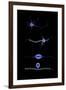 Conceptual Image of a Neuron-null-Framed Art Print