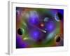 Conceptual Image of a Scene in Outer Space-Stocktrek Images-Framed Photographic Print