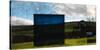 Conceptual Image of Building in Landscape-Clive Nolan-Stretched Canvas