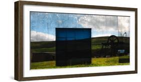 Conceptual Image of Building in Landscape-Clive Nolan-Framed Photographic Print