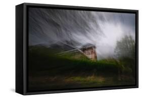 Conceptual Image of Building-Clive Nolan-Framed Stretched Canvas