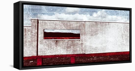 Conceptual Image of Building-Clive Nolan-Framed Stretched Canvas