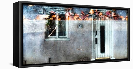 Conceptual Image of Building-Clive Nolan-Framed Stretched Canvas